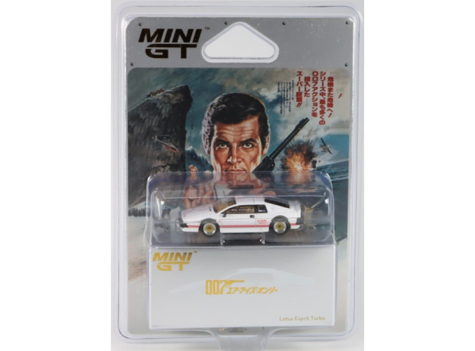 LOTUS Esprit Turbo (1981), white / golden Rims (Japan package)