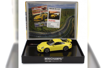PORSCHE 911 991-2 Gt3 Coupe (2017), Yellow