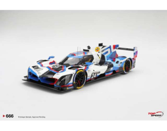 BMW M Hybrid V8 #24 BMW M Team RLL Sebring 12hrs (2025), white/blue/red