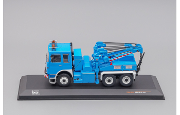 MAN F8 26.281 tow truck (эвакуатор), blue