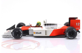 McLAREN MP4/4 №12 Winner British GP Formula 1 World champion Ayrton Senna (1988)