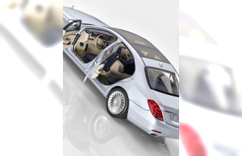 MERCEDES-BENZ S-Class V222 (2013), silver diamond