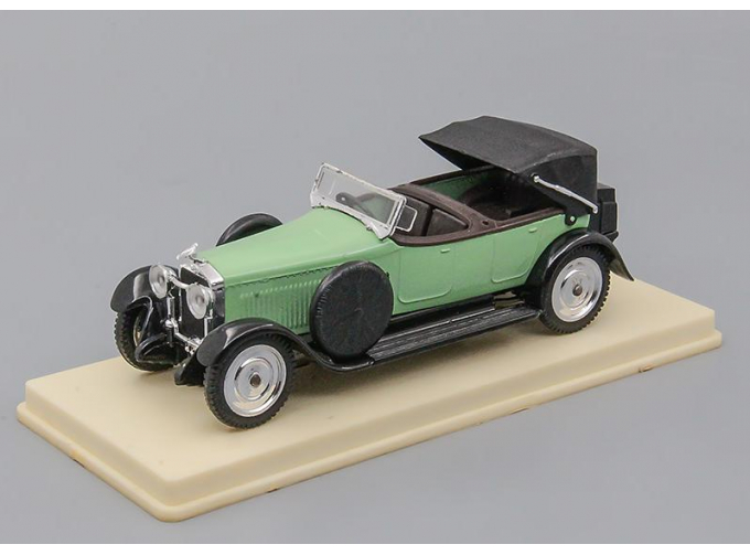 HISPANO SUIZA H6B 6 cyl (1926), green