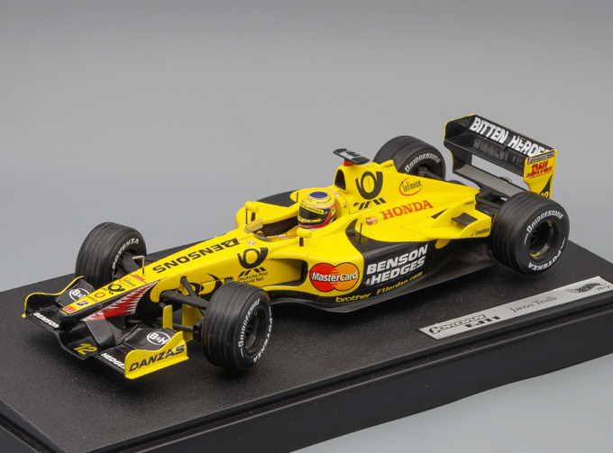 HONDA Jordan EJ11 Jarno Trulli, yellow / black