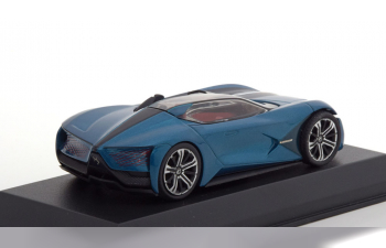 CITROEN DS X E-Tense Concept Car 2018 Metallic Blue