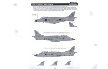 Сборная модель FRS.1 Sea Harrier Falklands, 40 лет (включая тягач Королевского флота)