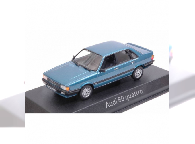 AUDI 80 Quattro 1985 Blue Metallic