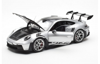 PORSCHE 911 (992) GT3 RS (2022), silver black