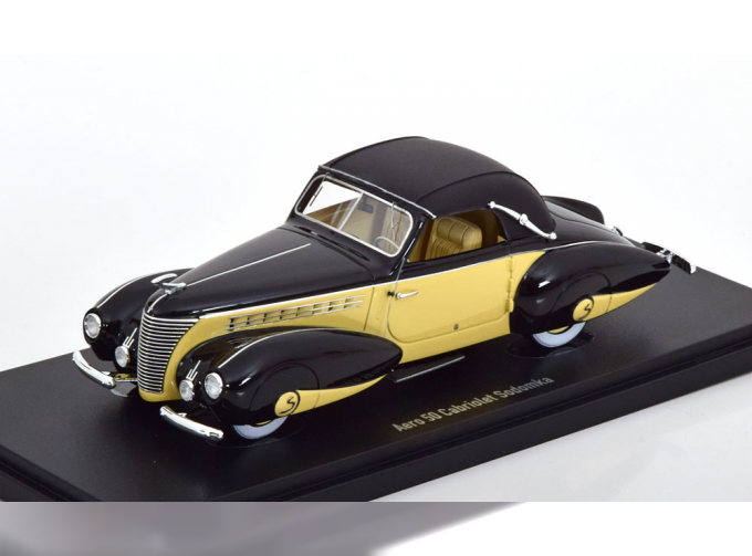 AERO 50 Cabrio Sodomka (1939), black creme