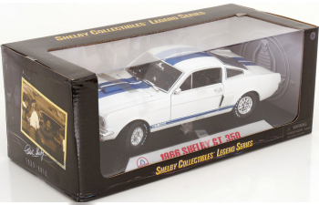 FORD Mustang Shelby GT350 (1966), white/blue metallic