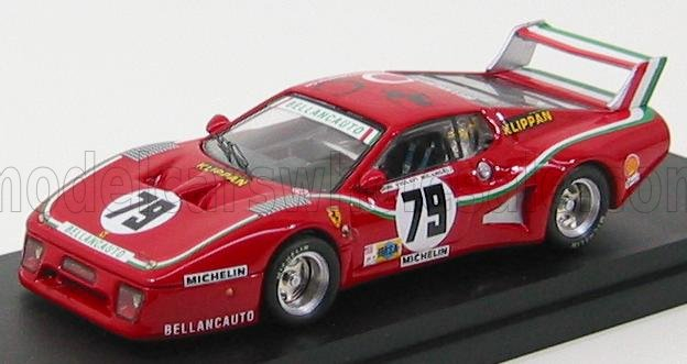 FERRARI 512bb Lm N 79 24h Le Mans 1980 Dini - Violati - Mican, Red