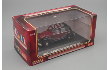 CITROEN 2CV Charleston 1982, red / black
