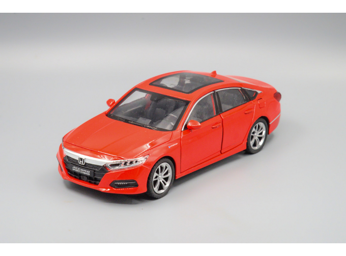 HONDA Accord Sport Hybrid, красный, 20 см