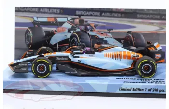 WILLIAMS FW45 / Gulf-Lackierung №23 11th Singapore GP Formula 1 Alexander Albon (2023)