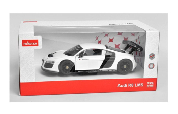 AUDI R8 Lms Ultra V10 N0 Costumer Racing (2012), White Carbon