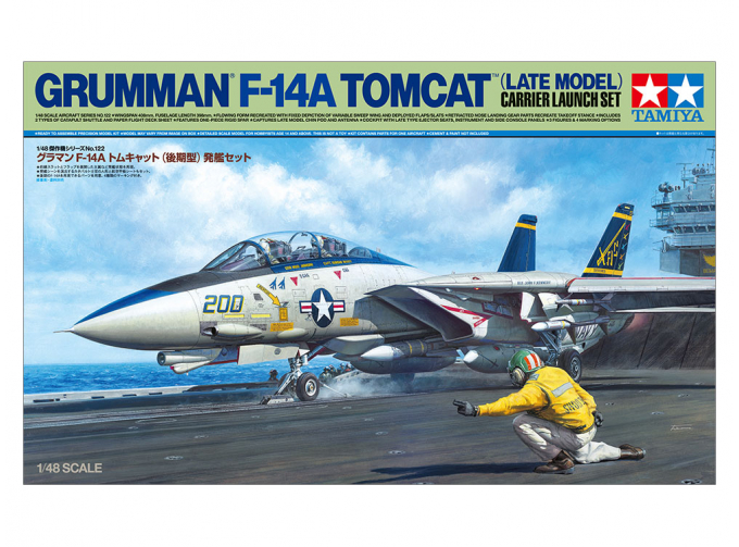 Сборная модель Grumman F-14A Tomcat (Late Model) Carrier Launch Set