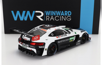 MERCEDES-BENZ Amg Gt3 Evo Team Winward №22 Winner Race 2 Assen Dtm (2021) Lucas Auer, White Black