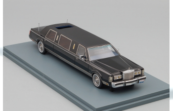 LINCOLN Towncar Formal Limousine Stretch 1985, black 