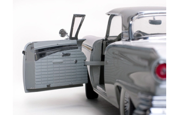 FORD Fairlane 500 Skyliner (1957), Wood Smoke Gray/Colonial White