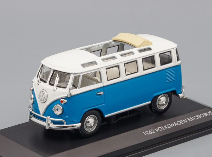 VOLKSWAGEN Microbus (1962), blue / white