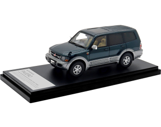 MITSUBISHI Pajero Long Super Exceed DI-Diesel 3200 (1999), Foresta Green / Queen's Silver
