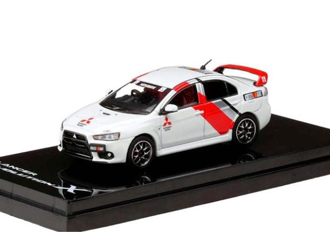 MITSUBISHI Lancer Evolution X, ralliart color (white)