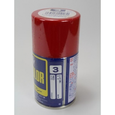 Аэрозольная краска (100 мл) RED (в баллоне)