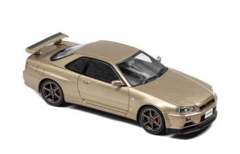 NISSAN Skyline GT-R Mspec Nur (BNR34) (2002), silica brass