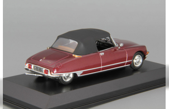 CITROEN DS 21 Cabriolet (1966), dark red