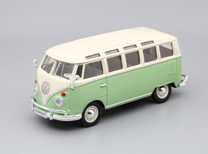 VOLKSWAGEN Van Samba , light green / beige