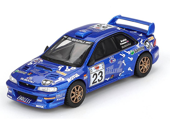 SUBARU Impreza S5 WRC99 №23 (2000), blue