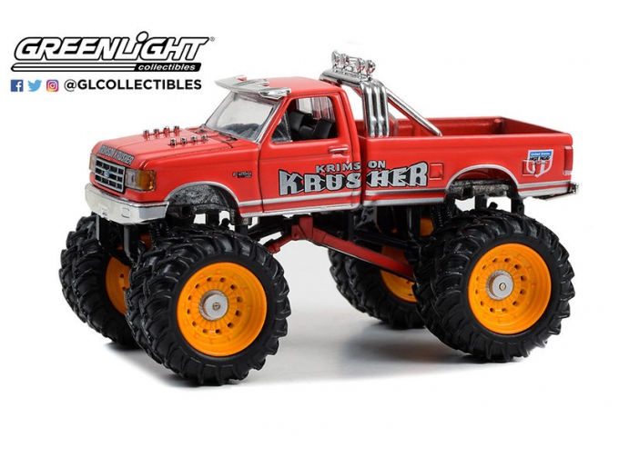 FORD F-250 Monster Truck "Krimson Krusher" Bigfoot 1989