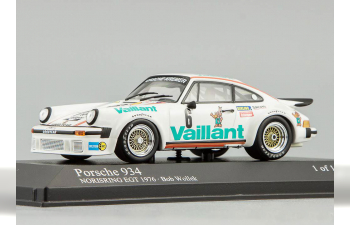 PORSCHE 934 "Vaillant" Norisring EGT Bob Wollek (1976), white