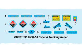 Сборная модель Радар MPQ-53 C-Band Tracking Radar