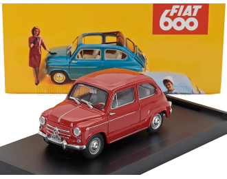 FIAT 600d Berlina (1960), Rosso Corallo - Red