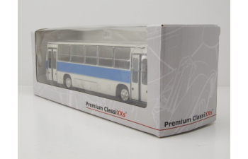 IKARUS 260-51 AUTOBUS (1975), white / blue