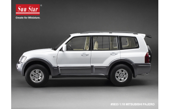 MITSUBISHI Pajero 3.5l V6 V73 (2006), White Grey