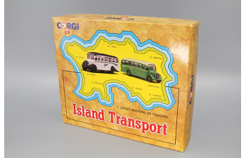 BEDFORD OB Coaches Jersey Island Transport Set