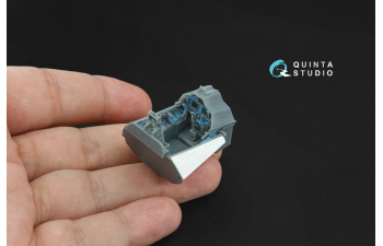 3D Декаль интерьера кабины для Суххой-30СМ (Звезда) (с 3D-печатными смоляными деталями)