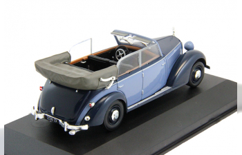 MERCEDES-BENZ 230 Convertible D (1939), Mercedes-Benz Offizielle Modell-Sammlung 15, blue