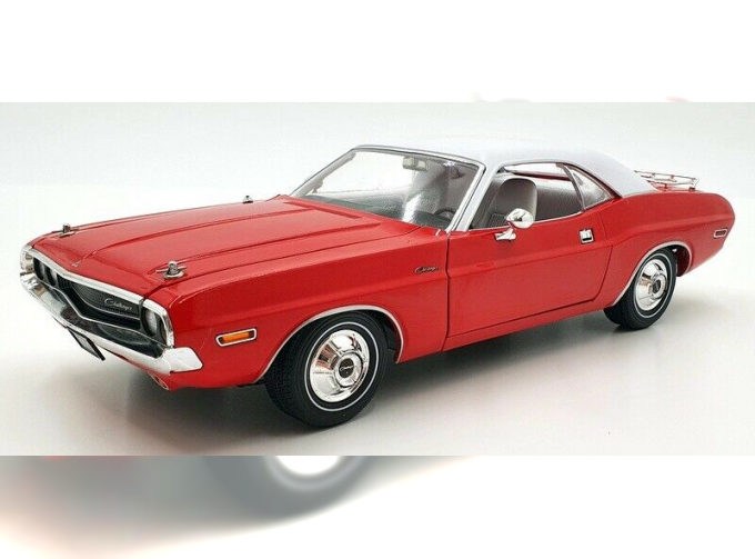 DODGE Challenger "The Challenger Deputy" 1970 Bright Red / White Roof