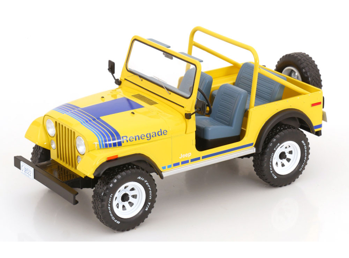 JEEP CJ-7 Renegade (1980), yellow/light blue
