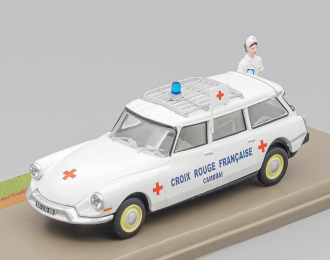 CITROEN ID19 Break Ambulance "Croix Rouge Francaise" (1967), white