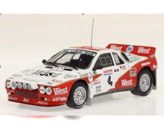 LANCIA 037 Evo 2 #4 "West" A.Zanussi/S.Cresto Rally d'Ypres 1985