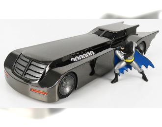 BATMAN Batmobile The Animated Series With Batman Figure "comic Con Special Edition" 1992, Chrome