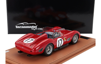 FERRARI 250tr Testarossa 3.0l V12 Spider Team N.a.r.t. North American Racing №17 3rd 12h Sebring Pedro Rodriguez - Ricardo Rodriguez (1961) , Red