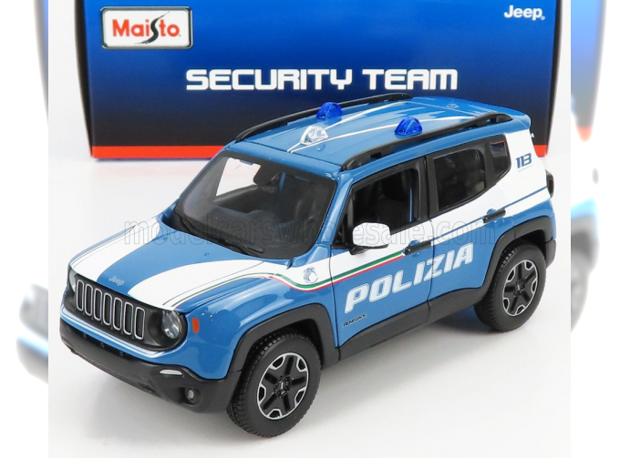 JEEP Renegade Polizia (2017), Light Blue White