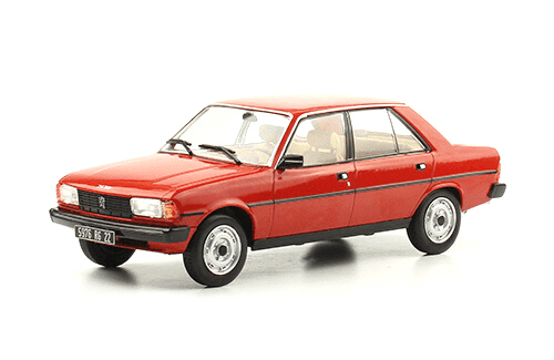 PEUGEOT 305 SR (1980), Auto Vintage, red