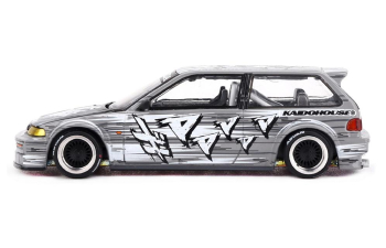 HONDA Civic (EF) Kaido Manga V1 (1987), grey / white