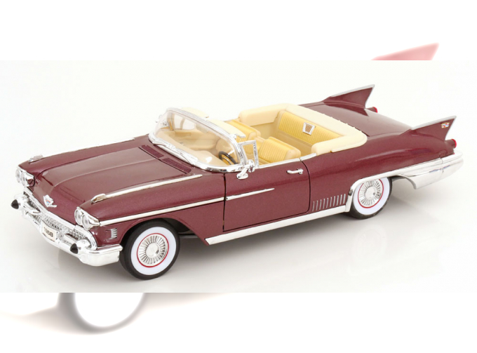 CADILLAC Eldorado Biarritz Convertible (1958), purple-metallic